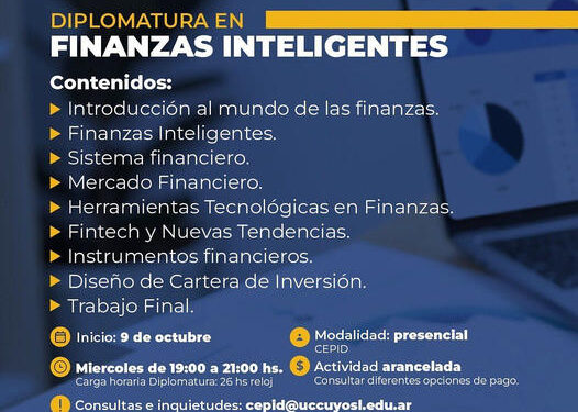 UCCUYO-SL: DIPLOMATURA EN FINANZAS INTELIGENTES