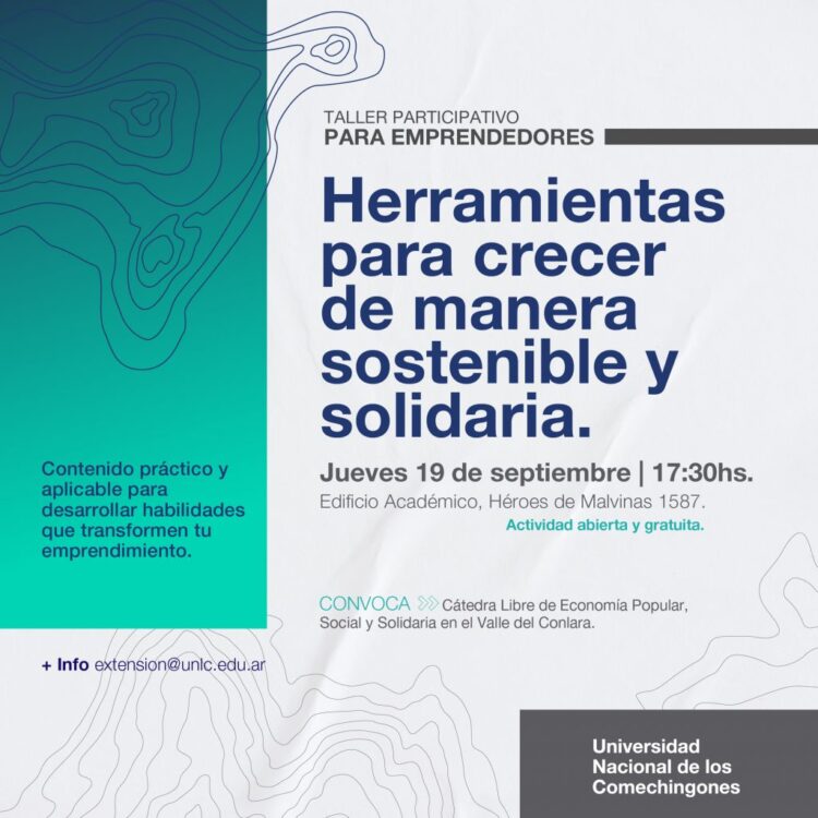 TALLER PARTICIPATIVO PARA EMPRENDEDORES EN LA UNLC