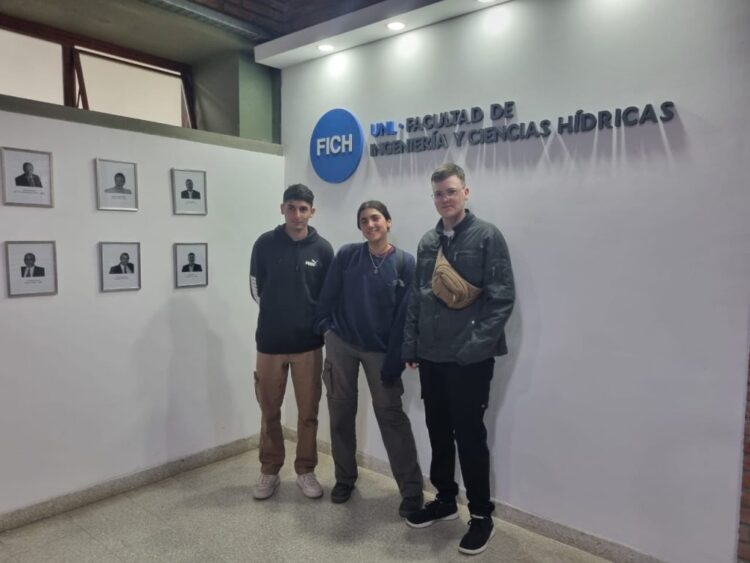 UNLC: ESTUDIANTES DE INGENIERÍA REALIZARON PRÁCTICAS PROFESIONALES EN LA UNIVERSIDAD NACIONAL DEL LITORAL