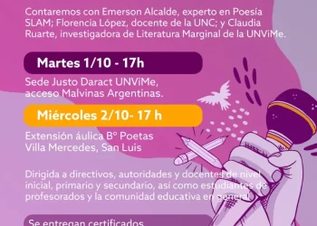 UNVIME: INVITAN A TALLER DE POESÍA BILINGÜE PORTUGUÉS – ESPAÑOL