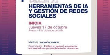 TALLER DE HERRAMIENTAS DE INTELIGENCIA ARTIFICIAL Y GESTIÓN DE REDES SOCIALES DE LA ESCUELA DE EDUCACIÓN PROFESIONAL DE LA UNLC.