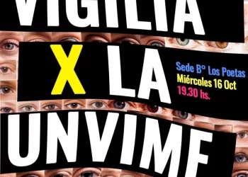 LA INTERSINDICAL UNVIME INVITA A TODA LA COMUNIDAD A UNA VIGILIA CULTURAL EN LA EXTENSIÓN ÁULICA DE LOS POETAS
