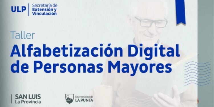 LA ULP DICTARÁ UN TALLER DE ALFABETIZACIÓN DIGITAL PARA PERSONAS MAYORES