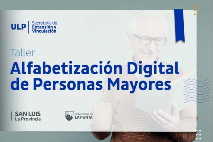 LA ULP DICTARÁ UN TALLER DE ALFABETIZACIÓN DIGITAL PARA PERSONAS MAYORES