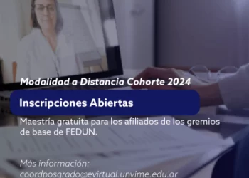 UNVIME: COMIENZA ESTE VIERNES LA MAESTRÍA Y DIPLOMATURA EN DOCENCIA UNIVERSITARIA