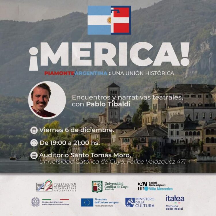 UCCUYO-SL:¡NO TE PIERDAS “MERICA” EN SAN LUIS! 🇦🇷🇮🇹