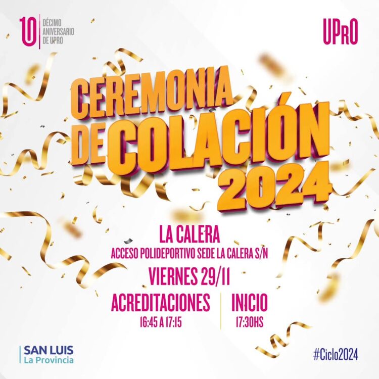 MOMENTO DE CELEBRAR, EGRESADOS DE UPROLACALERA