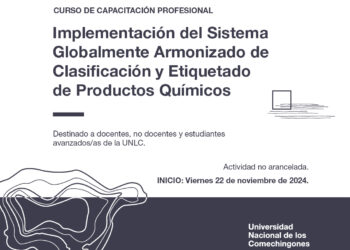 UNLC: CURSO SOBRE EL SISTEMA GLOBALMENTE ARMONIZADO DE PRODUCTOS QUÍMICOS: ABIERTA LA PREINSCRIPCIÓN