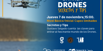UN PILOTO CERTIFICADO DE DRONES DARÁ UNA CHARLA EN LA ULP