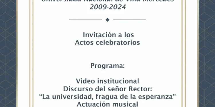 LA UNVIME SE APRESTA A CONMEMORAR EL 15º ANIVERSARIO DE SU CREACIÓN