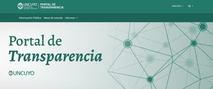 LA UNCUYO ES LA SEXTA INSTITUCIÓN MÁS TRANSPARENTE DEL PAÍS