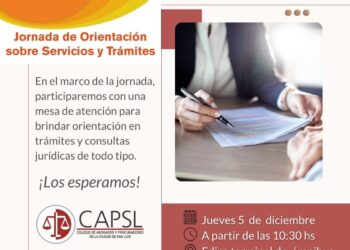 CAPSL: *JORNADA DE ORIENTACIÓN Y ASESORÍA LEGAL*