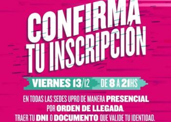 UPRO: ¡DICIEMBRE CON D DE “DALE QUE ES EL ÚLTIMO PASO!