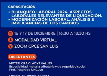 CPCE-SL: CAPACITACIÓN: BLANQUEO Y MODERNIZACIÓN LABORAL