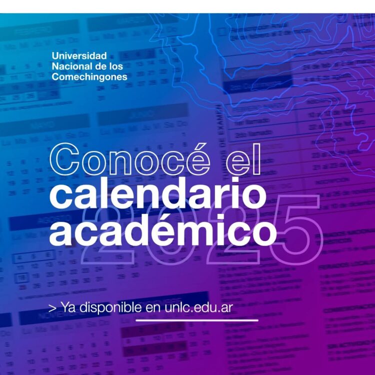 UNLC: ¡YA PODÉS BAJAR EL CALENDARIO ACADÉMICO 2025!