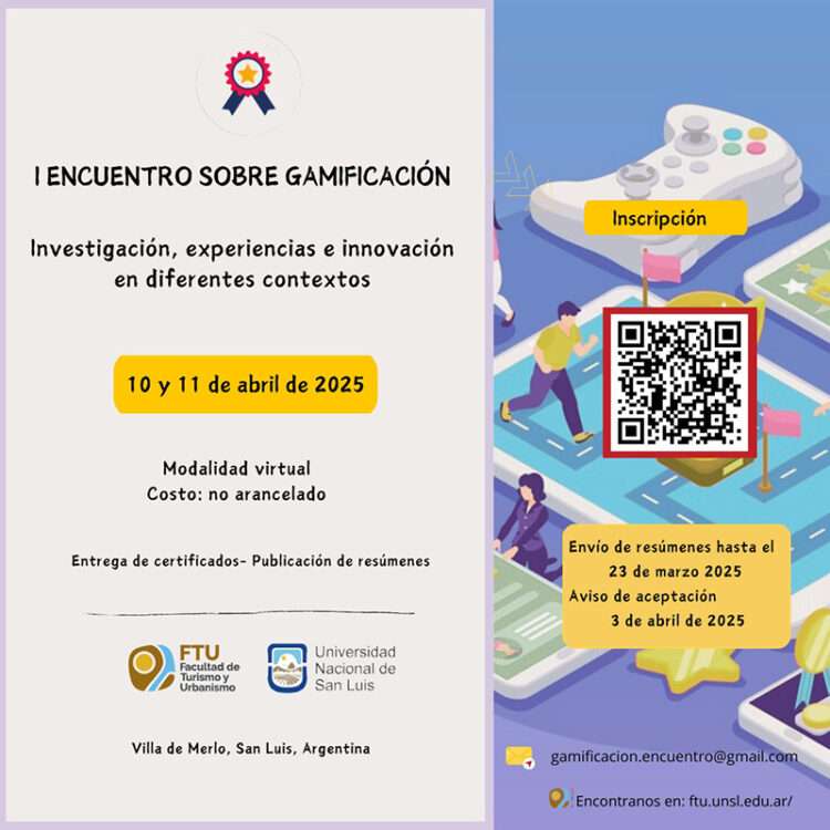 TURISMO Y URBANISMO REALIZARÁ EL PRIMER ENCUENTRO VIRTUAL SOBRE GAMIFICACIÓN