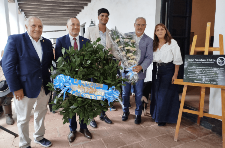 LA UNVIME PARTICIPÓ DEL HOMENAJE A FACUNDO QUIROGA Y JOSÉ SANTOS ORTÍZ, PRIMER GOBERNADOR DE LA PROVINCIA