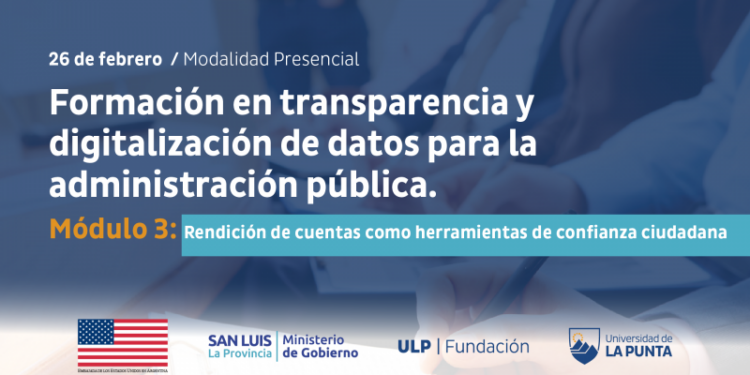 LA ULP JUNTO AL MINISTERIO DE GOBIERNO DARÁN UNA CAPACITACIÓN SOBRE RENDICIÓN DE CUENTAS