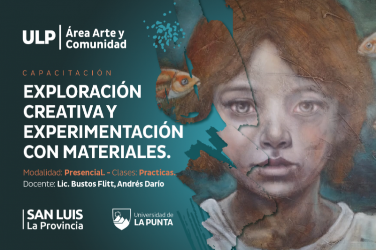 ULP: ESTÁN ABIERTAS LAS INSCRIPCIONES PARA EL TALLER “EXPLORACIÓN CREATIVA Y EXPERIMENTACIÓN CON MATERIALES”