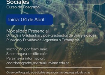 UNVIME: CURSO DE POSGRADO SOBRE EPISTEMOLOGÍA DE LAS CIENCIAS NATURALES Y SOCIALES