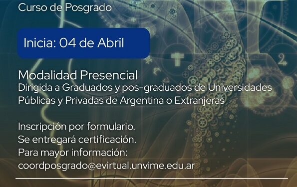 UNVIME: CURSO DE POSGRADO SOBRE EPISTEMOLOGÍA DE LAS CIENCIAS NATURALES Y SOCIALES