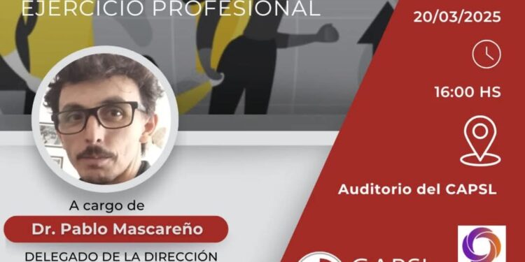 📢 INVITACIÓN ESPECIAL PARA MATRICULADOS DEL CAPSL ⚖️✍️