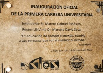 LA UNVIME PLANTÓ BANDERA EN EL SUR, CON LA PRIMERA CARRERA UNIVERSITARIA EN UNIÓN