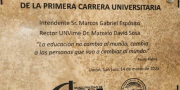 LA UNVIME PLANTÓ BANDERA EN EL SUR, CON LA PRIMERA CARRERA UNIVERSITARIA EN UNIÓN