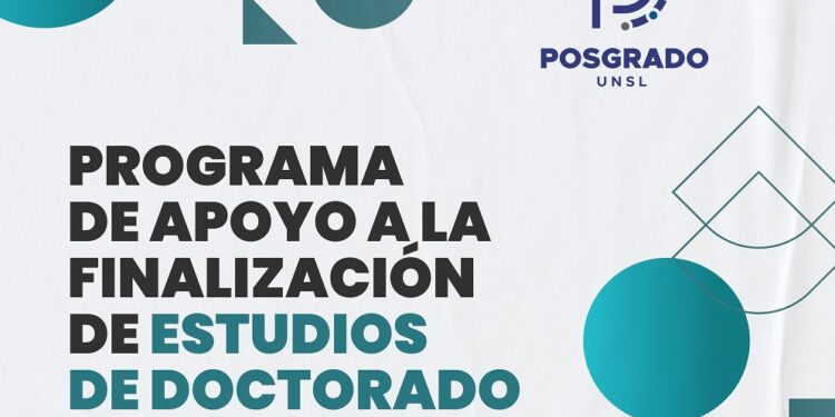 UNSL: RECIBEN POSTULACIONES PARA FINANCIAR ESTUDIOS DE DOCTORADO