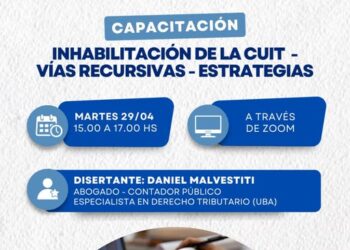 CPCE-SL: INHABILITACIÓN DE LA CUIT – VÍAS RECURSIVAS – ESTRATEGIAS