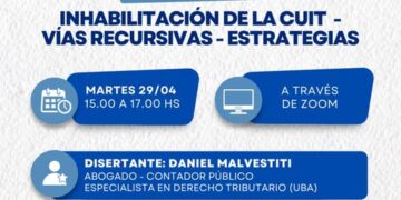 CPCE-SL: INHABILITACIÓN DE LA CUIT – VÍAS RECURSIVAS – ESTRATEGIAS