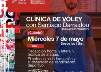 LA UNLC BRINDARÁ UNA CLÍNICA DE VÓLEY PARA DEPORTISTAS Y ENTRENADORES