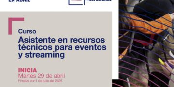 LA UNLC LANZA UN CURSO PARA FORMARSE COMO ASISTENTE TÉCNICO EN EVENTOS Y STREAMING