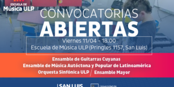 LA ESCUELA DE MÚSICA CONVOCA A NUEVAS AUDICIONES PARA SUS ENSAMBLES Y ORQUESTA