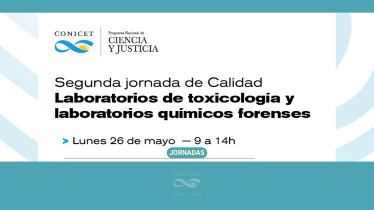 SEGUNDA JORNADA DE CALIDAD. LABORATORIOS DE TOXICOLOGÍA Y LABORATORIOS QUÍMICOS FORENSES