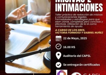 ¡NUEVO TALLER PRÁCTICO EN EL CAPSL!