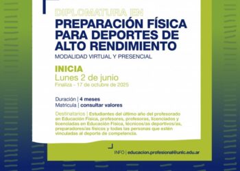 LA UNLC DICTARÁ UNA DIPLOMATURA EN PREPARACIÓN FÍSICA PARA DEPORTES DE ALTO RENDIMIENTO