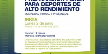 LA UNLC DICTARÁ UNA DIPLOMATURA EN PREPARACIÓN FÍSICA PARA DEPORTES DE ALTO RENDIMIENTO