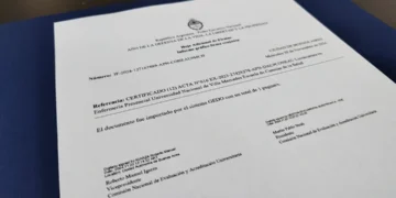UNVIME: LA UNIVERSIDAD RECIBIÓ LA CERTIFICACIÓN DE LA ACREDITACIÓN OFICIAL DE LA CARRERA DE ENFERMERÍA