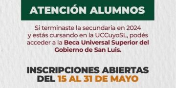 UCCUYO-SL: INFO IMPORTANTE | Beca Universal Superior