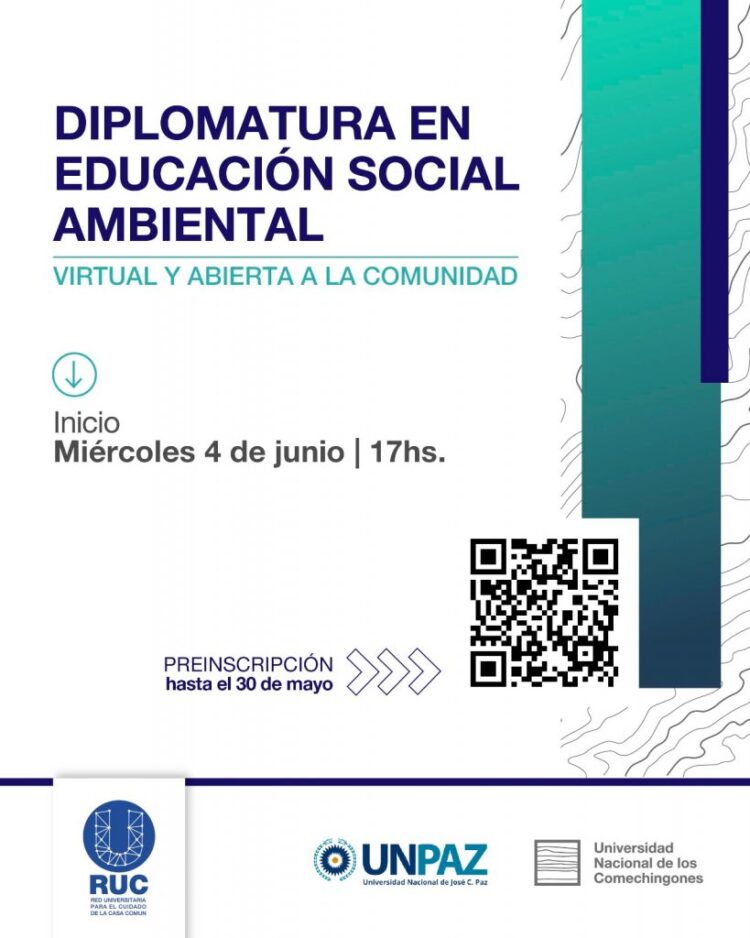 LA UNLC ABRE UNA DIPLOMATURA DE EXTENSIÓN EN EDUCACIÓN SOCIOAMBIENTAL INTERCULTURAL