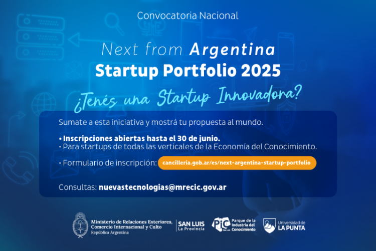ULP: EL PARQUE DE LA INDUSTRIA DEL CONOCIMIENTO SE SUMA A LA DIFUSIÓN DE “NEXT FROM ARGENTINA”, UNA VIDRIERA GLOBAL PARA STARTUPS TECNOLÓGICAS