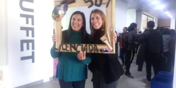 CELESTE SPINELLI SE CONVIRTIÓ EN LA PRIMERA LICENCIADA EN ARTES VISUALES DE LA UNLC
