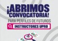 📣 ¿QUERES FORMAR PARTE DE LA UPRO? ¡ABRIMOS CONVOCATORIA PARA FUTUROS INSTRUCTORES! 💜