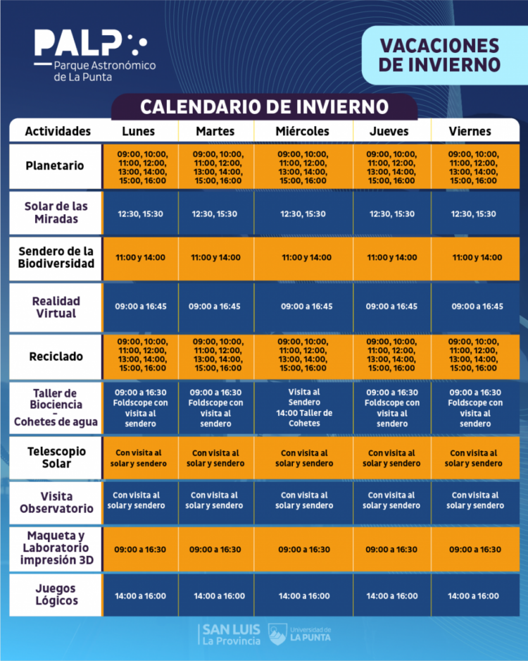 ESTAS VACACIONES DE INVIERNO EL PALP INVITA A DISFRUTAR EN FAMILIA DE SUS VISITAS GUIADAS, JUEGOS LÚDICOS Y TALLERES