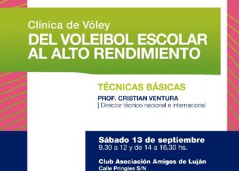 LA UNLC DICTARÁ UNA CLÍNICA DE VÓLEY EN LA LOCALIDAD DE LUJÁN
