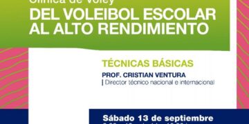LA UNLC DICTARÁ UNA CLÍNICA DE VÓLEY EN LA LOCALIDAD DE LUJÁN
