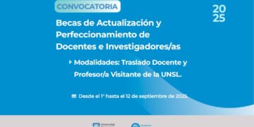 CONVOCATORIA A BECAS DE ACTUALIZACIÓN Y PERFECCIONAMIENTO DE DOCENTES-INVESTIGADORES/AS