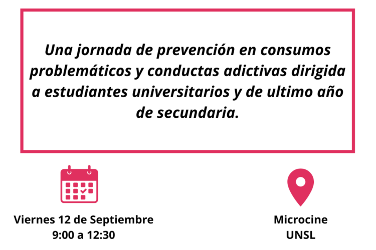 JORNADA «SALUD Y CONSUMOS EN LA VIDA UNIVERSITARIA»