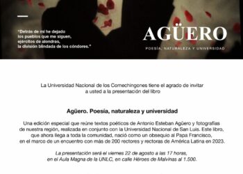 LA UNLC PRESENTA EL LIBRO “AGÜERO. POESÍA, NATURALEZA Y UNIVERSIDAD”